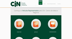 Desktop Screenshot of centrodeideiasenegocios.com.br